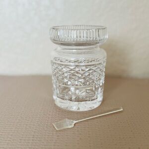 Vintage jam/jelly serving jar with spatula, EUC